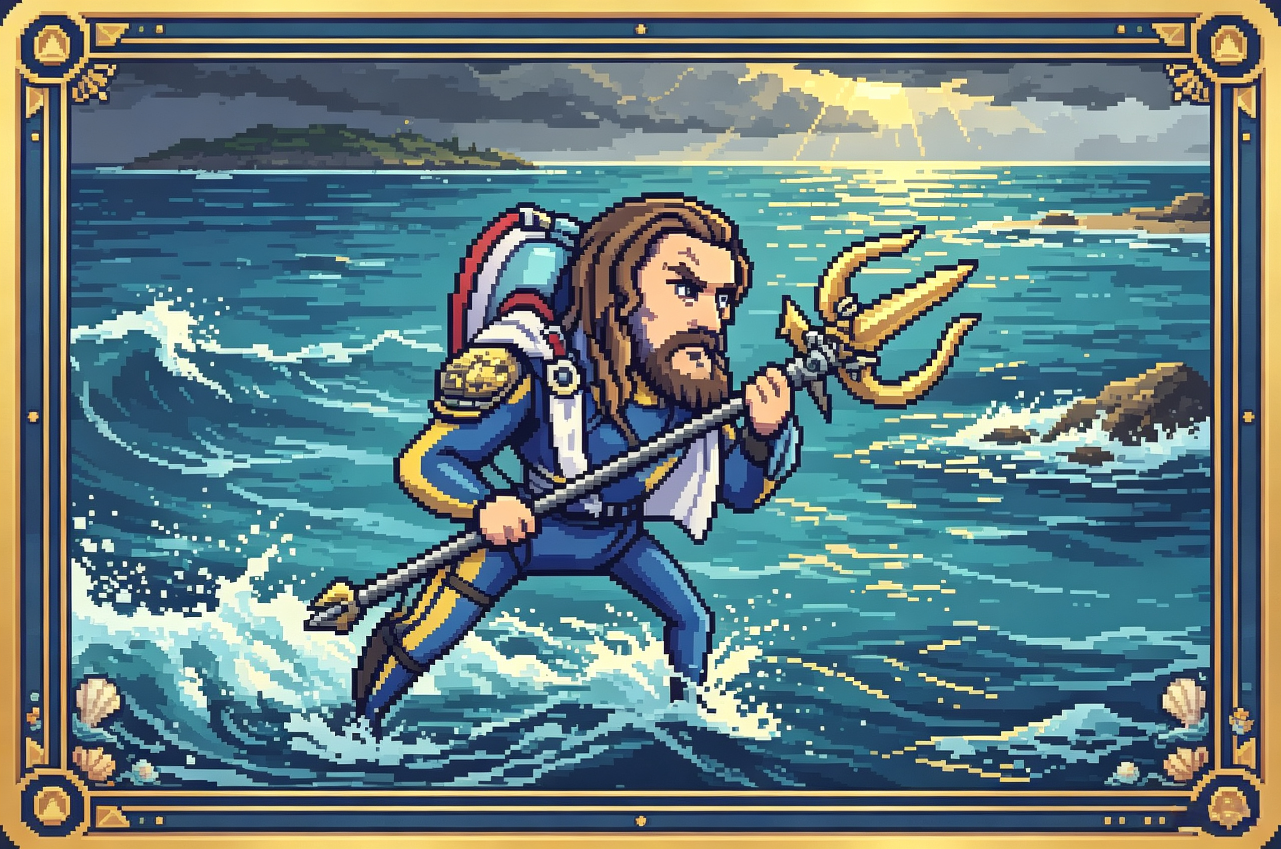 海王像素角色